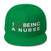 I love being a nurse Wool Blend Snapback I love being a nurse Wool Blend Snapback