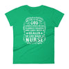 God Made A Nurse Women's short sleeve t-shirt God Made A Nurse Women's short sleeve t-shirt