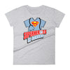 Superheroes in scrubs women's short sleeve t-shirt