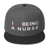 I love being a nurse Wool Blend Snapback