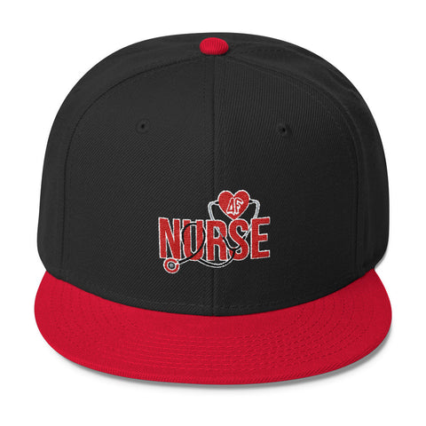 Limited Edition Nurse AF Wool Blend Snapback