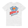 Superheroes in scrubs men's short sleeve t-shirt