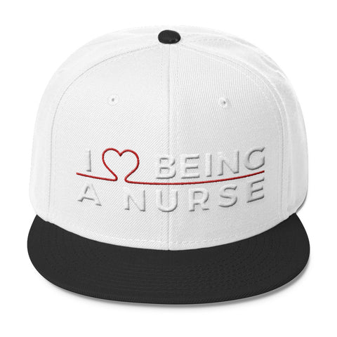 I love being a nurse Wool Blend Snapback