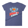 Superheroes in scrubs women's short sleeve t-shirt