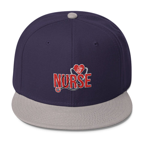 Limited Edition Nurse AF Wool Blend Snapback