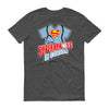 Superheroes in scrubs men's short sleeve t-shirt