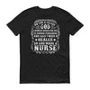 God Made A Nurse Men's Short sleeve t-shirt