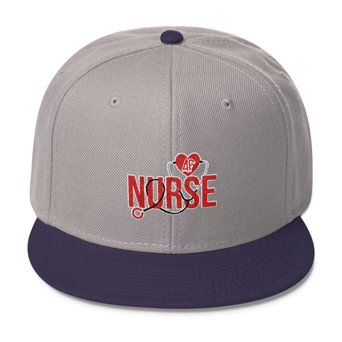 Limited Edition Nurse AF Wool Blend Snapback