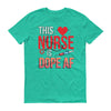 This Nurse is dope AF Men's short sleeve t-shirt